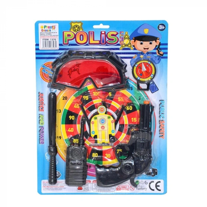 Prestij Oyuncak Polis Seti Siyah