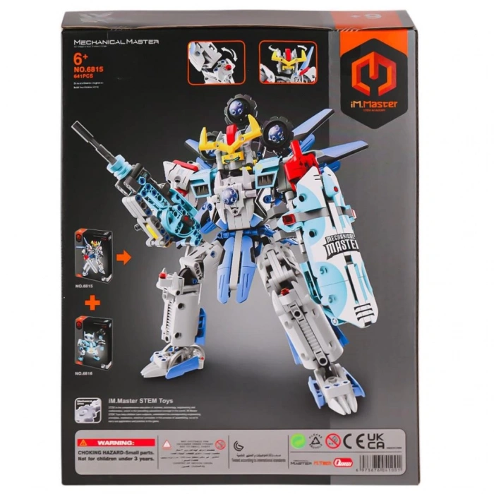 Robot Asker Blok Seti – Stratejik Düşünme ve El-Göz Koordinasyonunu Destekleyen Oyuncak