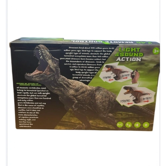 SH40653 U/K PİLLİ DUMAN ATAN DİNOZOR -ZRV