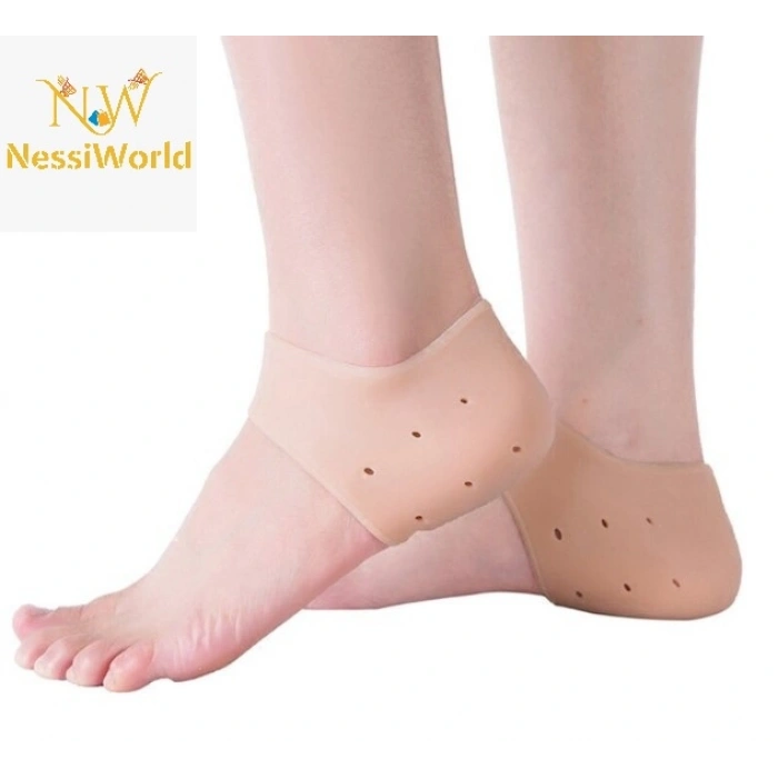 Silikon Topuk Çorabı Ten Rengi