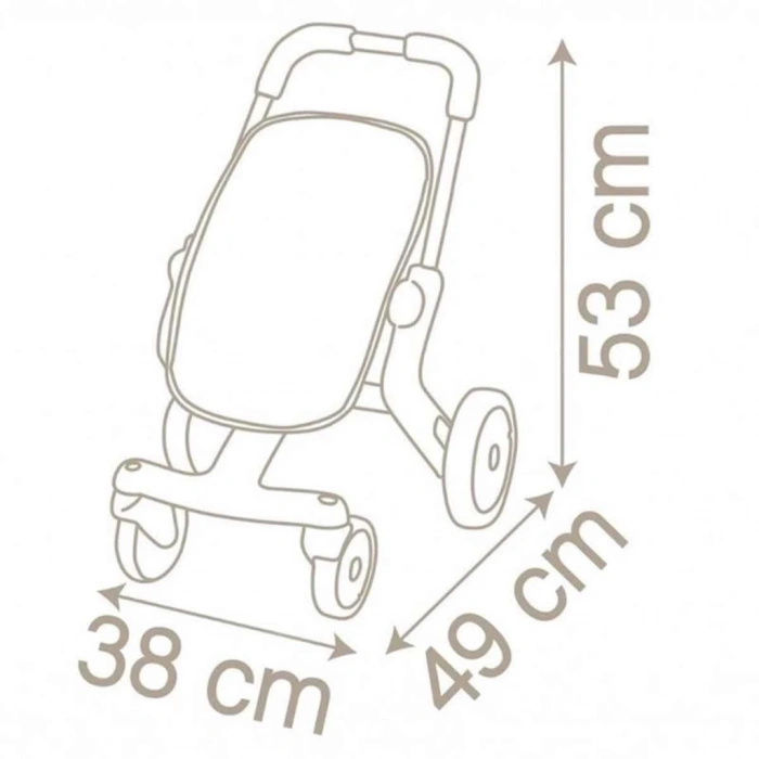 Smoby Baby Nurse Oyuncak Metal Bebek Puseti
