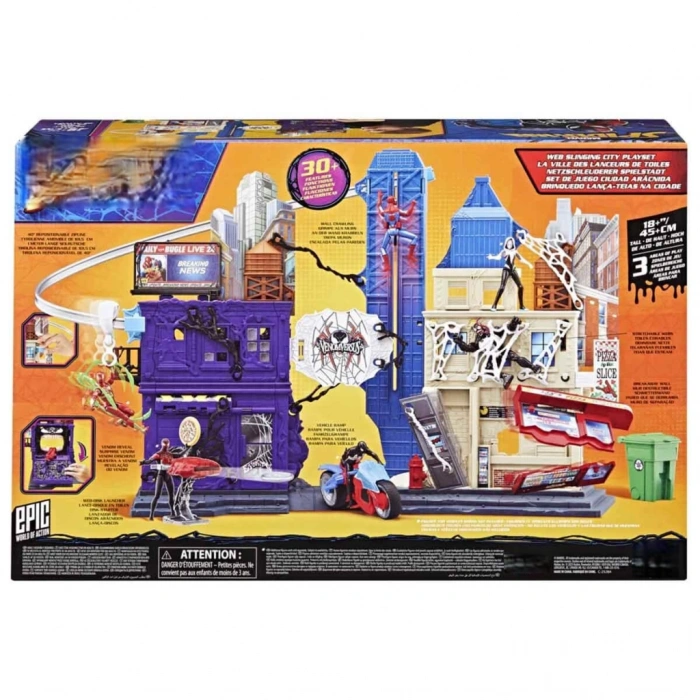 Spider-Man Venom Versus Web Slinging City Oyun Seti