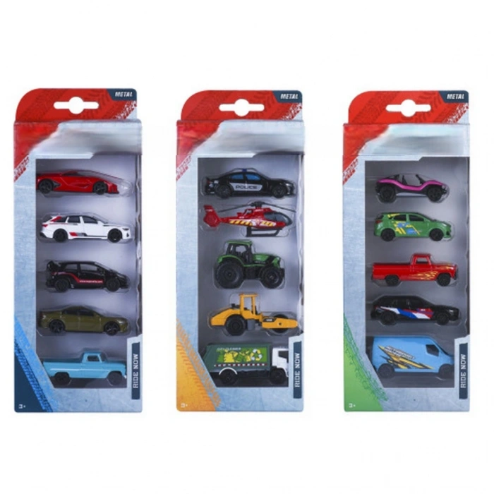 Street Cars 5li Araç Seti