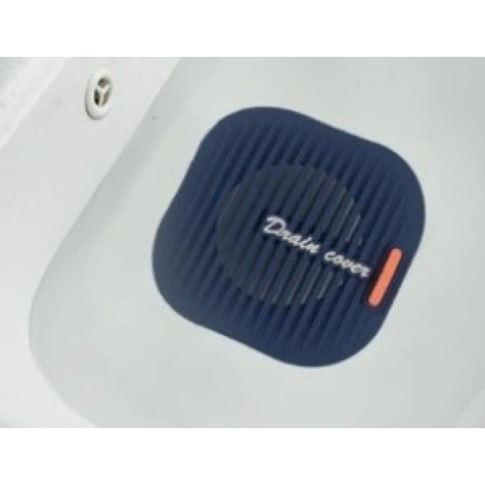 Süzgeçli Lavabo Gider Koruyucu Mat Gri