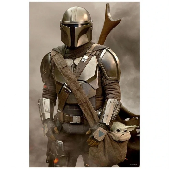 The Mandalorian Metal Kutu Puzzle 300 Parça