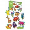 Çocuk 1727 Dıytoy, Baby Puzzle- Orman Hayvanları