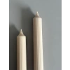 2Li Modern Çizgili Silindir Mum El Yapımı Zarif ve Şamdan Uyumlu Dekoratif Tasarım