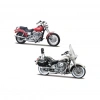 37301 1 18 Harley-Davidson İkili Motorlar Asorti
