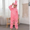Çocuk Çocuk Tavşan Kostümü Pembe Renk 4-5 Yaş 100 cm