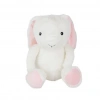 Ekru Göbekli Tavşan Peluş Çocuklar İçin Sevimli ve Yumuşak Peluş Tavşan