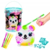 Çocuk Gelişim Airbrush Peluş Neon Boyama Seti Yaratıcı Sanat Aktivitesi