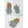 2li Sneakers Smile Penye Çorap Nil Ekru Günlük Kullanım İçin Şık Ve Rahat