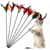 Eğitici Oyuncak Çıngıraklı Tüylü Kedi Oyun Çubuğu
