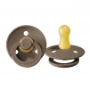 Kauçuk Emzik 0-6 Ay Dark Oak Bebek Gelişimi İçin Doğal ve Konforlu Emzik