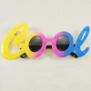 Cool Yazılı Rengarenk Parti Gözlüğü 21x8 cm Çocuklar İçin Eğlenceli Aksesuar