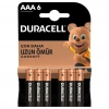 Eğitici Çocuk  Gelişim Duracell 6Lı AAA İnce Kalem Pil