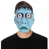 Frankenstein Temalı Sallanan Oynar Gözlü Maske Eğlenceli Korku Maskesi