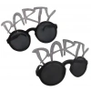 Eğitici Çocuk Gümüş Simli Party Yazılı Parti Gözlüğü Show 15x7 cm