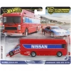 Çocuk Hot Wheels Premium Team Transport Euro Hauler & 94 Nissan 300 ZX GTS HRV44