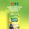 Çocuk Humm Organik Muzlu Glutensiz Vegan Mini Küpler 30 Gr