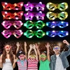 Nessiworld Led Işıklı Karışık 6 Model Yanar Söner Parti Gözlüğü 6 Adet