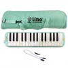  Lino 32 Tuşlu Bez Çantalı Melodika Pastel Yeşil