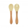 Çocuk Mama Kaşığı ve Çatal Seti Mellow Yellow