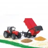 Çocuk Massey Ferguson 7480 Traktör Ve Römork
