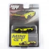 Eğitici Çocuk Mini GT 1/64 Lamborghini Aventador SVJ 63 Roadster Verde Shock - Blister Paket