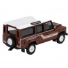 Çocuk Mini GT 1/64 Land Rover Defender 110 1985 County Station Wagon Russet Brown