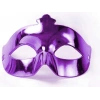 Eğitici Çocuk Mor Renk Kostüm Partisi Ekstra Parlak Balo Maskesi 15x10 cm