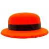 Çocuk   Neon Partisi Turuncu Renk Melon Plastik Parti Şapkası