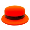 Çocuk   Neon Partisi Turuncu Renk Melon Plastik Parti Şapkası