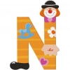 Eğitici Oyuncak Palyanço Ahşap Harf N