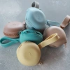 Çocuk Pod Silikon Emzik Kutusu Aqua Green
