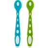 Çocuk Silikon Mama Kaşığı 563 Mavi Yeşil