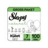 Eğitici Oyuncak Sleepy Natural Külot Bez Gross Paket 7 Beden 100 Adet