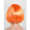 Çocuk   Turuncu Renk Küt Parti Peruğu Kısa Takma Saç
