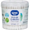Wee Baby Kulak Temizleme Çubuğu (200 Adet) 906