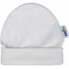 Beyaz Yenidoğan Bebe Şapkası ile Isı Koruması ve Hassas Ciltlere Uygun Tasarım