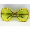 Çocuk Yeşilçam Temalı Parti Gözlüğü Gold Renk 7x16 cm