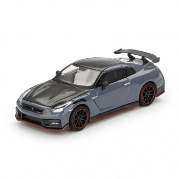 1/64 Nissan GT R Nismo R35 Stealth Gray Model Araç