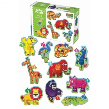 Çocuk 1727 Dıytoy, Baby Puzzle- Orman Hayvanları