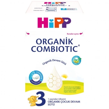 3 Organik Combiotic Bebek Sütü 600 Gr