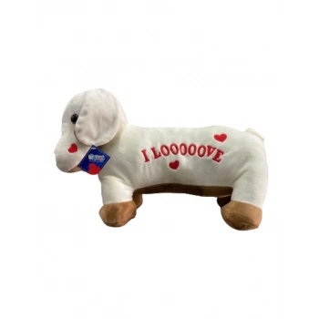 62203 PELUŞ 45 CM AŞIK KÖPEK YASTIK -HLY