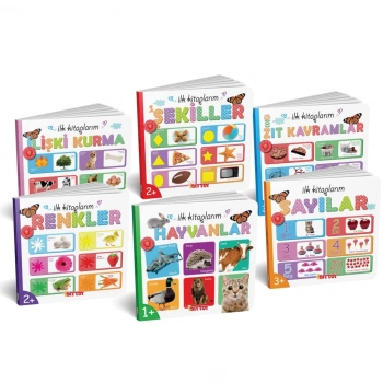 Çocuk 7202 Dıytoy, İlk Kitaplarım 6lı Set