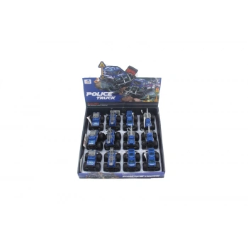 779-69 DUBLE SÜRTMELİ METAL DIECAST POLİS