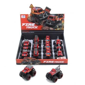 779-69A DUBLE SÜRTMELİ METAL DIECAST İTFAİYE
