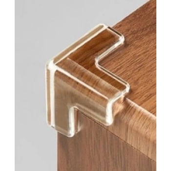 8 li Set Silikon Şeffaf Masa Kenarı Koruma Aparatı