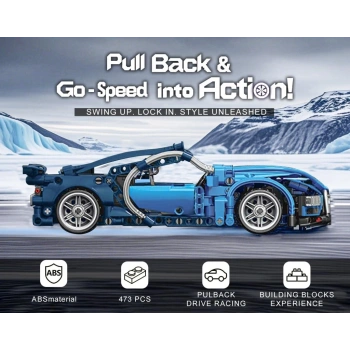 9055-5 TOYSE TOYS BRİCKS SPEED MAVİ -EKN